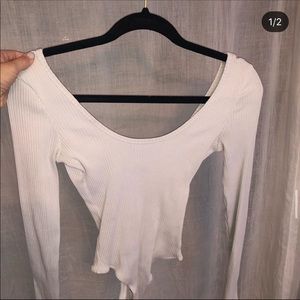 Aritzia: Wilfred ribbed bodysuit